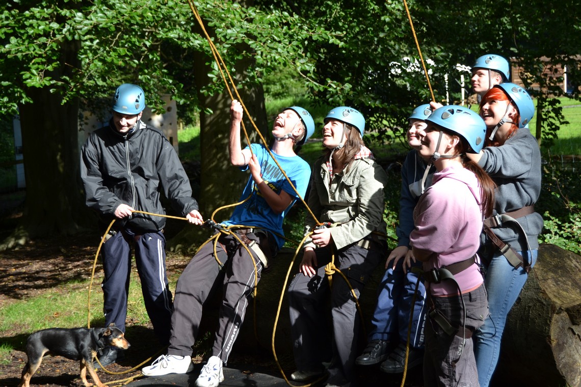 team building for secondary schools and colleges in Lancashire