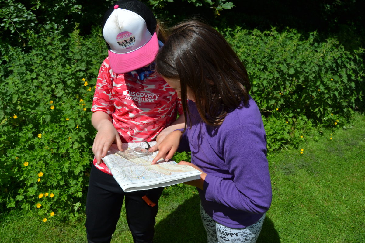 map reading exercise Outdoor Elements