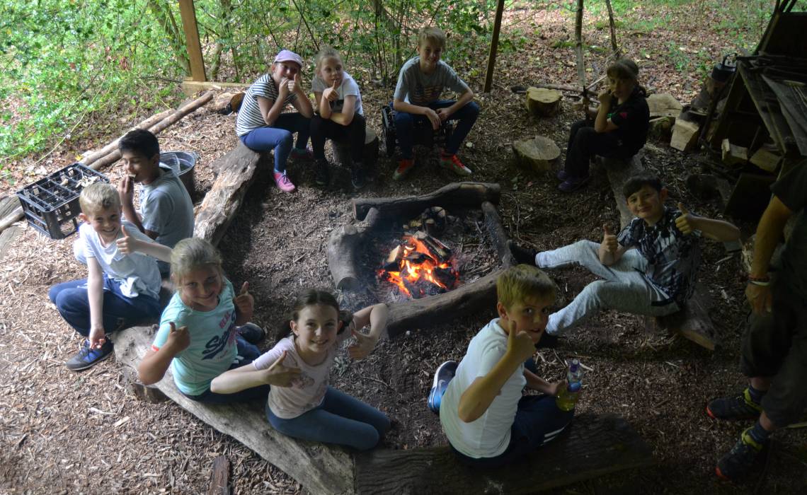 Outdoor Pursuits Party for Children in Lancashire