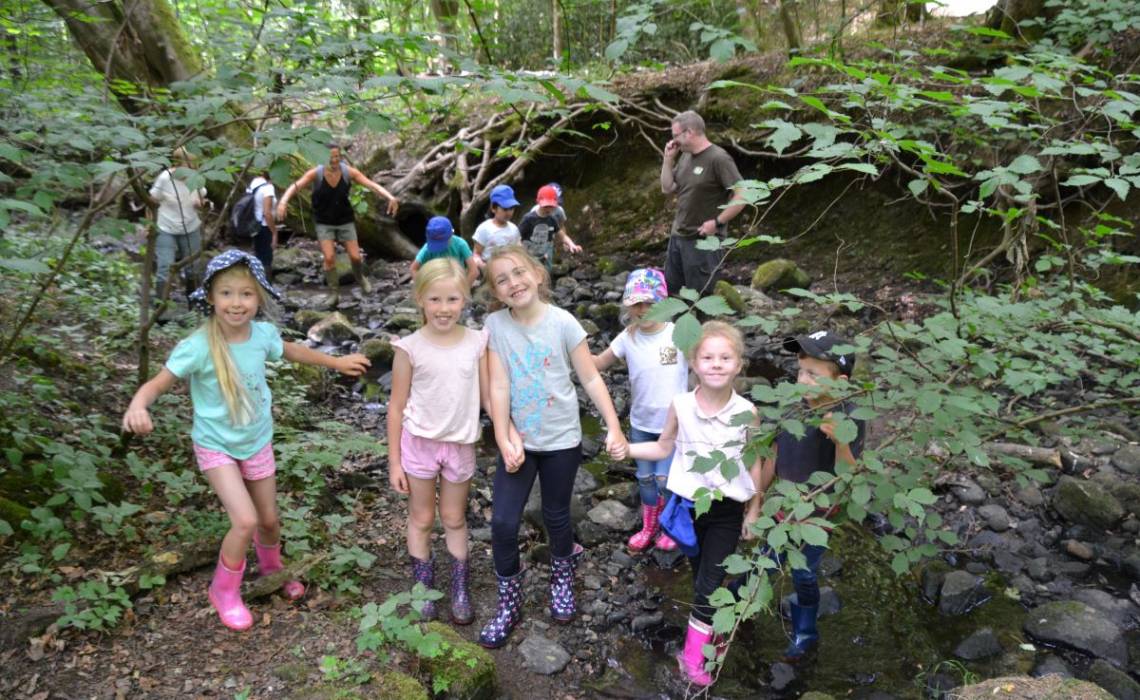 Outdoor Adventure Party for Children in Lancashire